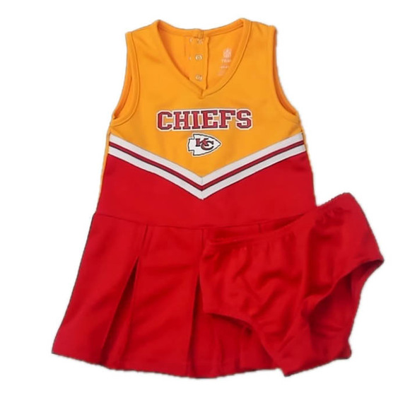 NFL Other - NFL Girls Yellow KC Chiefs Dress size: 4T